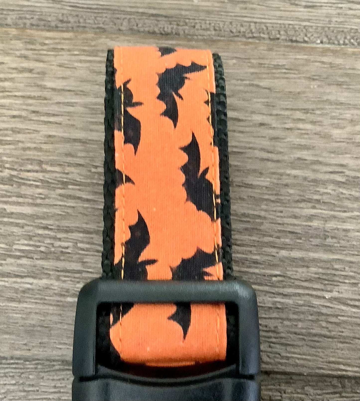 Halloween Dog Collar with Bats