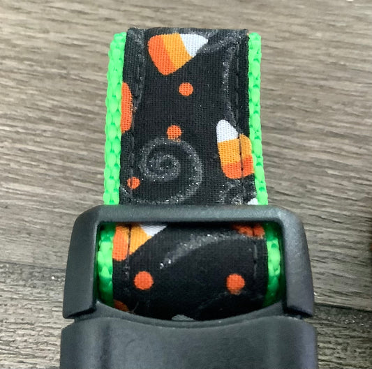Fall Dog Collar with Candy Corn