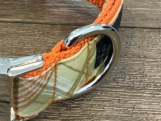 Fall Plaid Adjustable Pet Collar