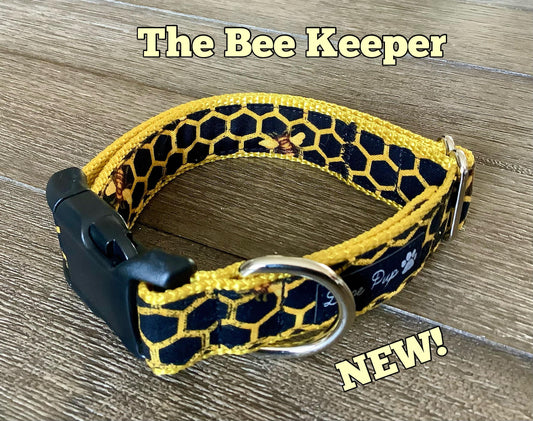 Fabric Print Dog Collar