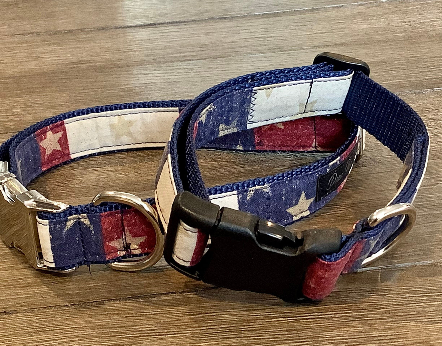 Patriotic Flag Dog Collar