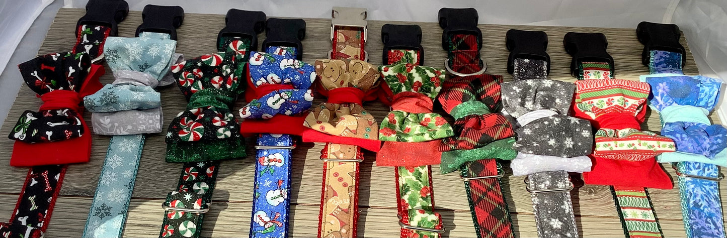 Mistletoe Pet Collar for Christmas