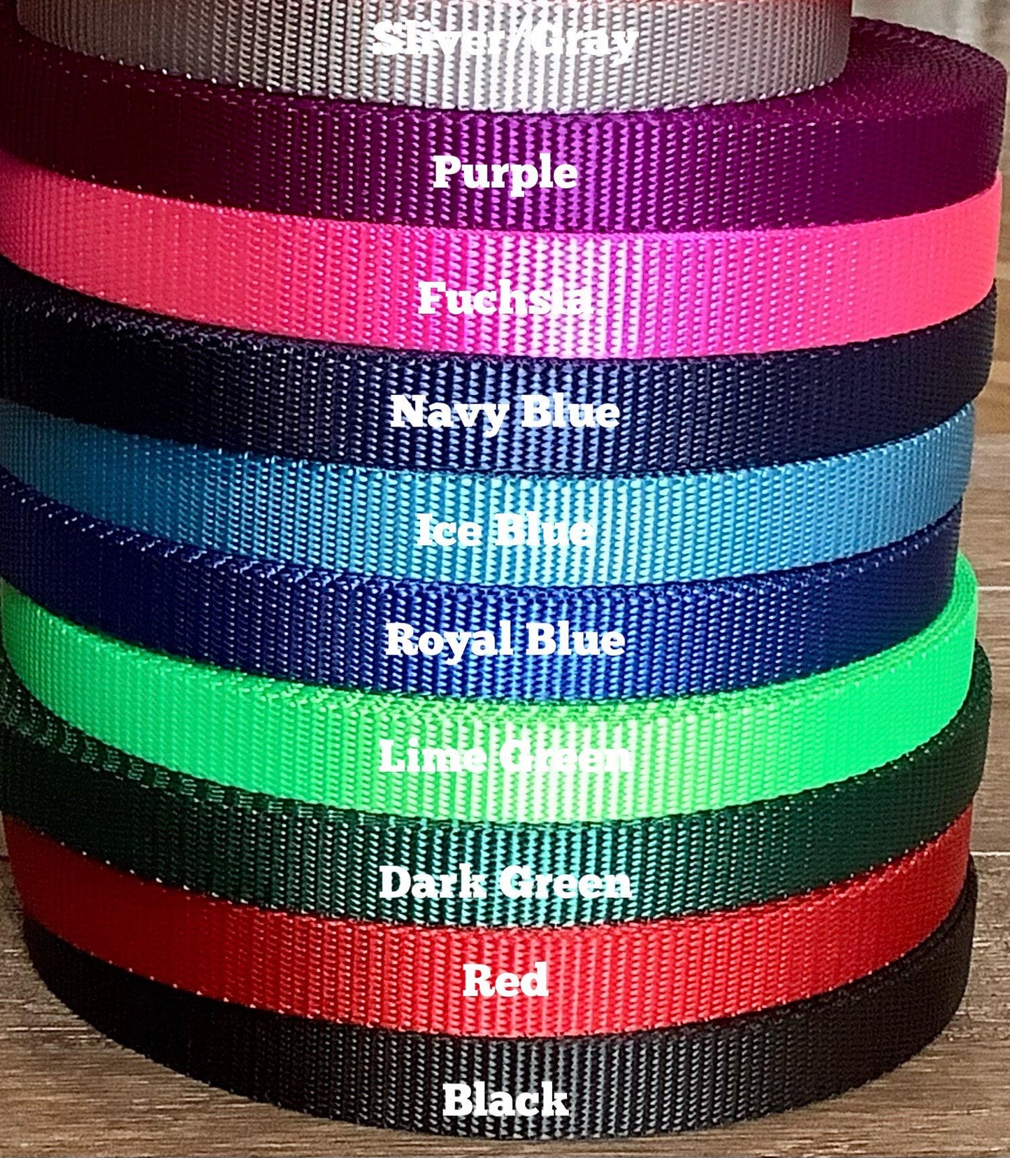 Handmade, Adjustable Dog Collar with Coffee