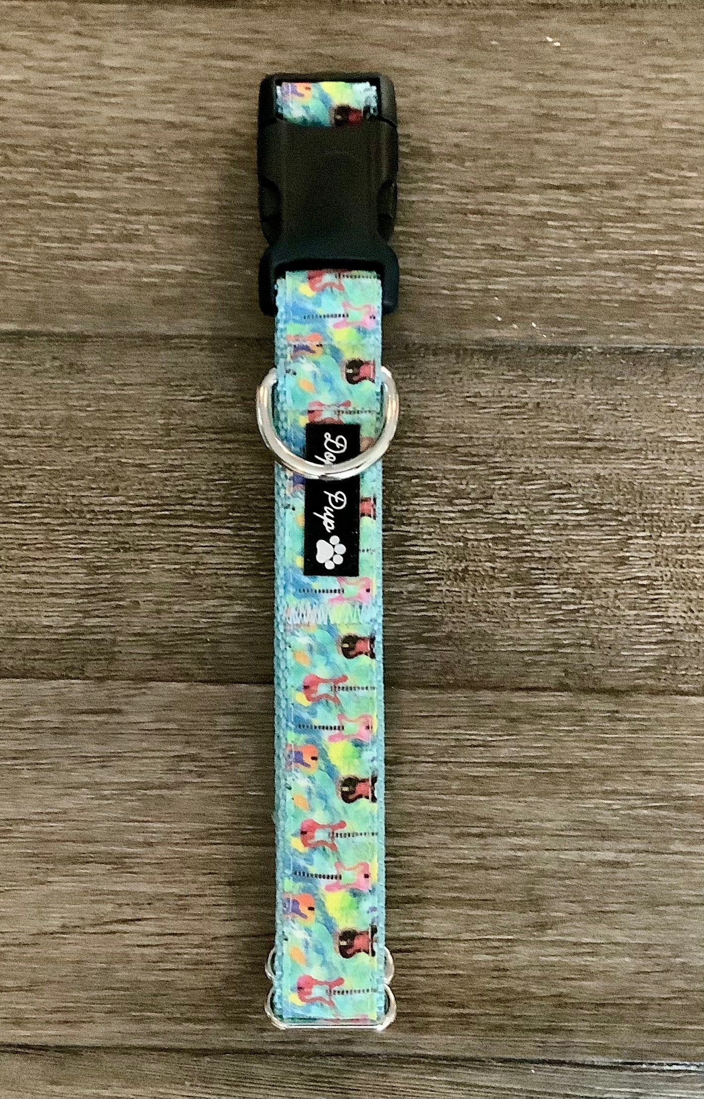 Adjustable Aqua Dog with Guitar