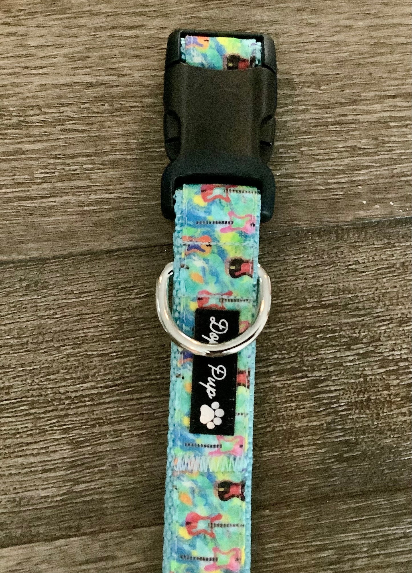 Adjustable Aqua Dog with Guitar