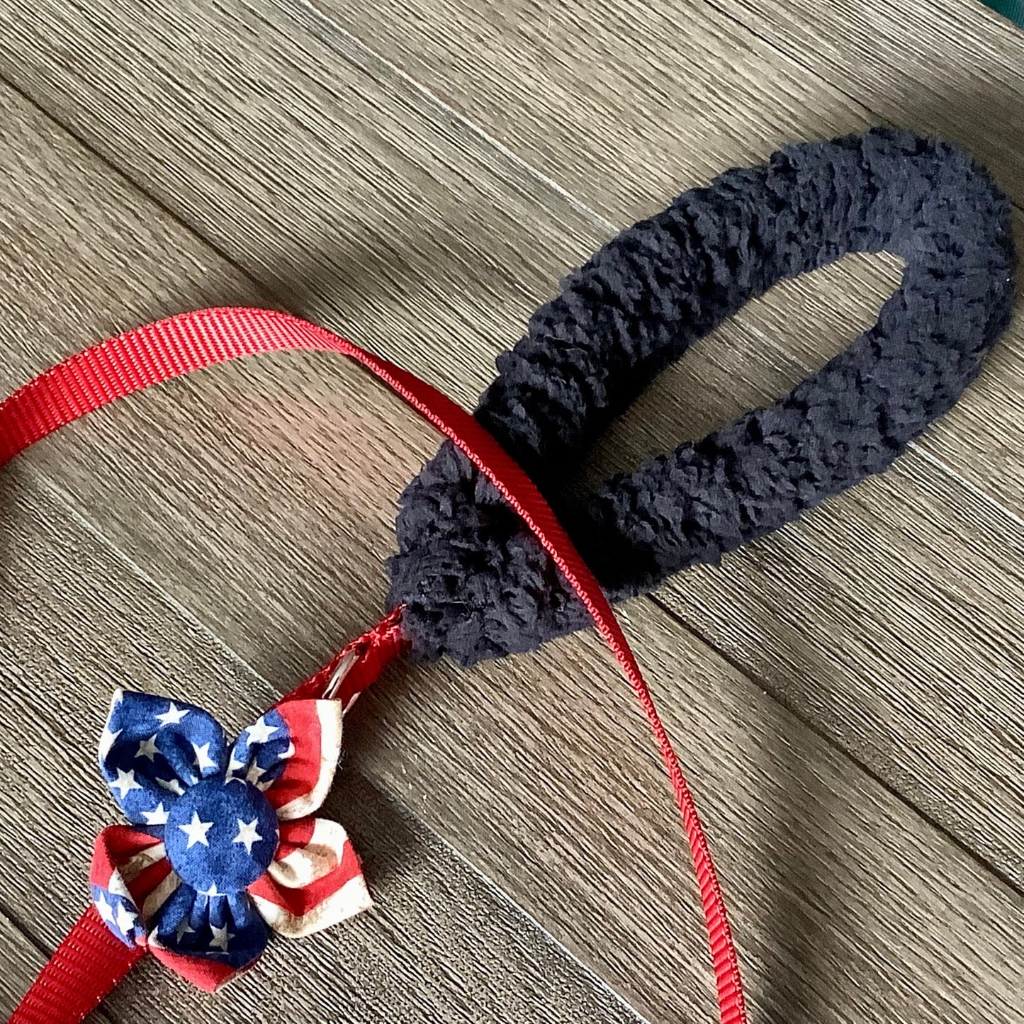 Trendy Dog  Leash with Padded Fur Handle