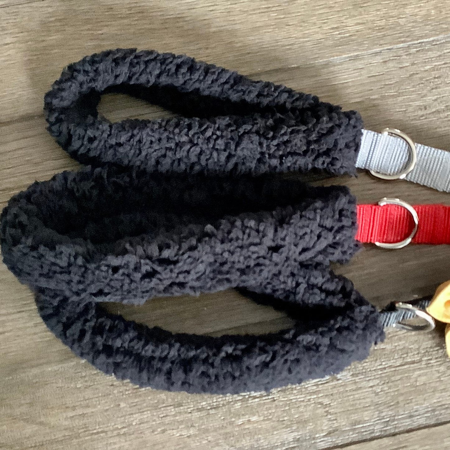 Trendy Dog  Leash with Padded Fur Handle