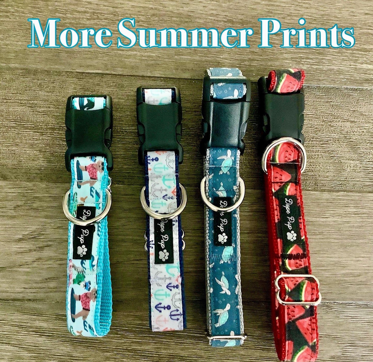 Fun Dog Collar with green frogs